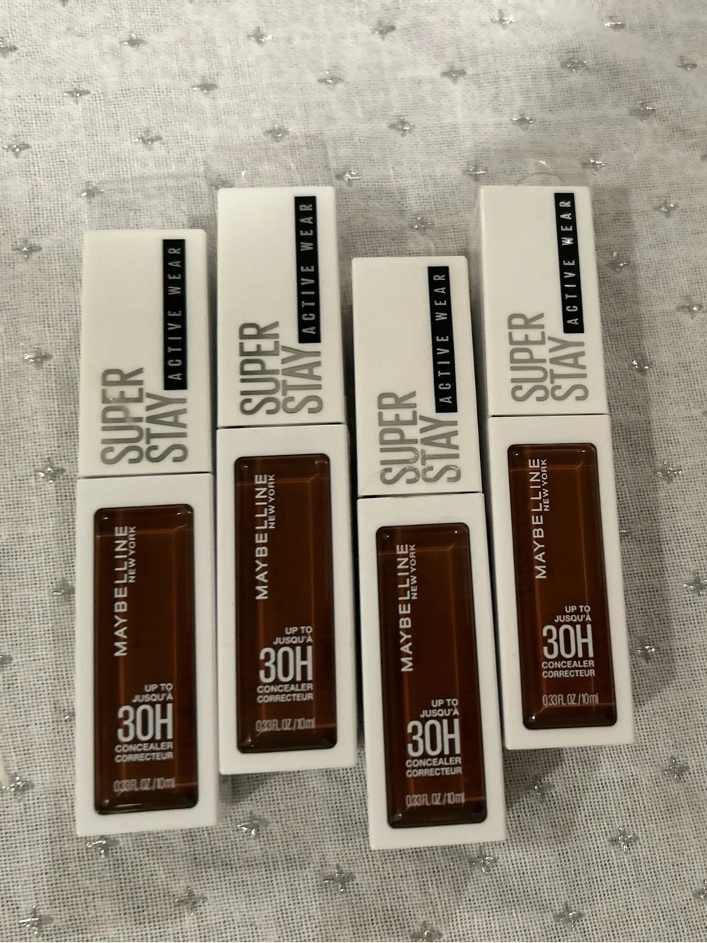 Maybelline Super Stay Concealer - Deep Brown Set of 4